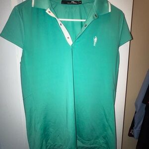 Ralph Lauren Green Short Sleeve Golf Polo Tee